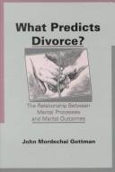 What Predicts Divorce?
