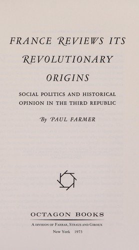 France reviews its revolutionary origins