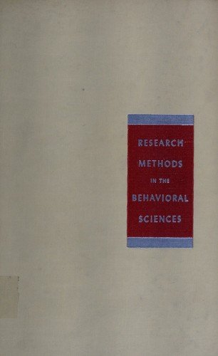 Research methods in the behaviorial sciences