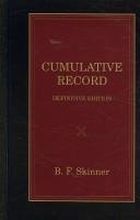 Cumulative record