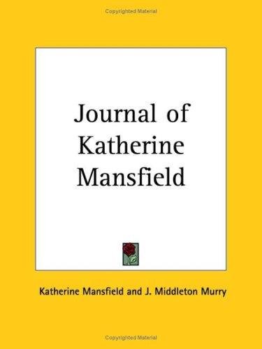 Journal of Katherine Mansfield