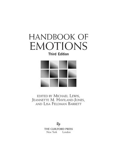 Handbook of emotions