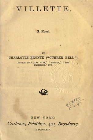 Villette, a novel