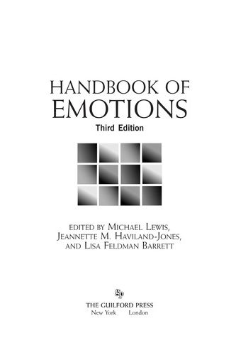 Handbook of emotions