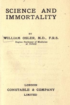 Science and immortality