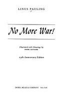 No more war!